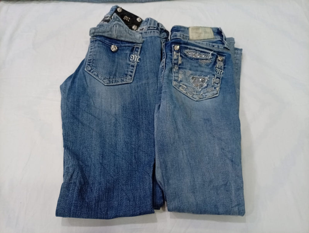 CR10330 Vintage Miss Me Flare and Straight Jeans
