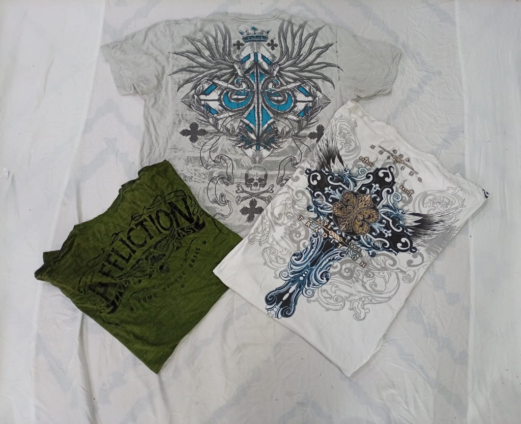 CR9780 Vintage Skull T-Shirts
