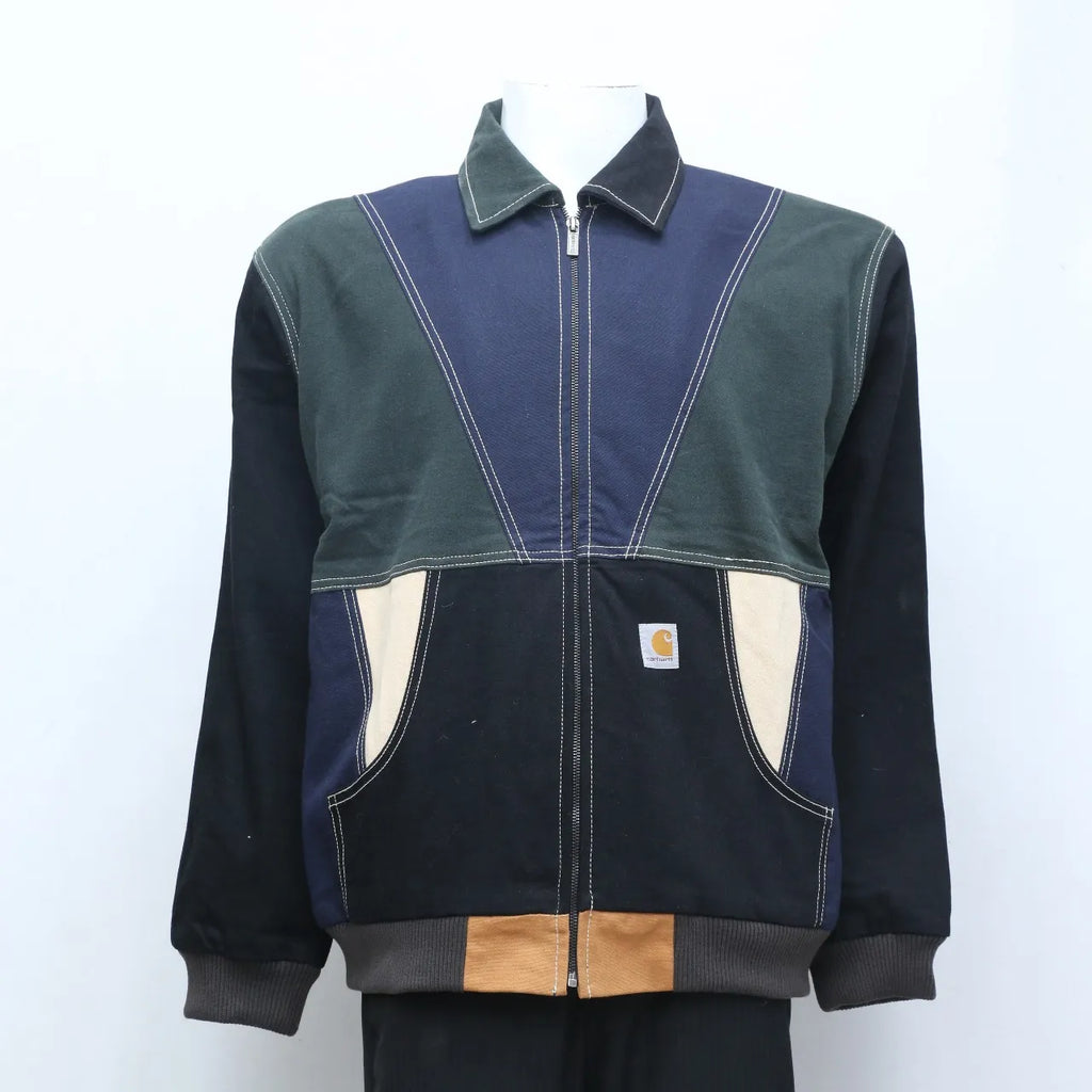 CR635 Upcycled Carhartt Color Block Jacket