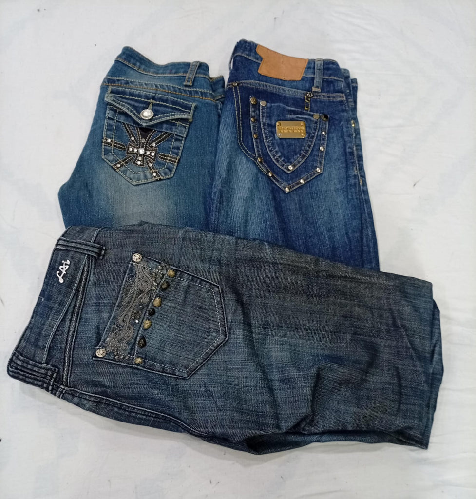 CR9989 Y2K Flare Jeans