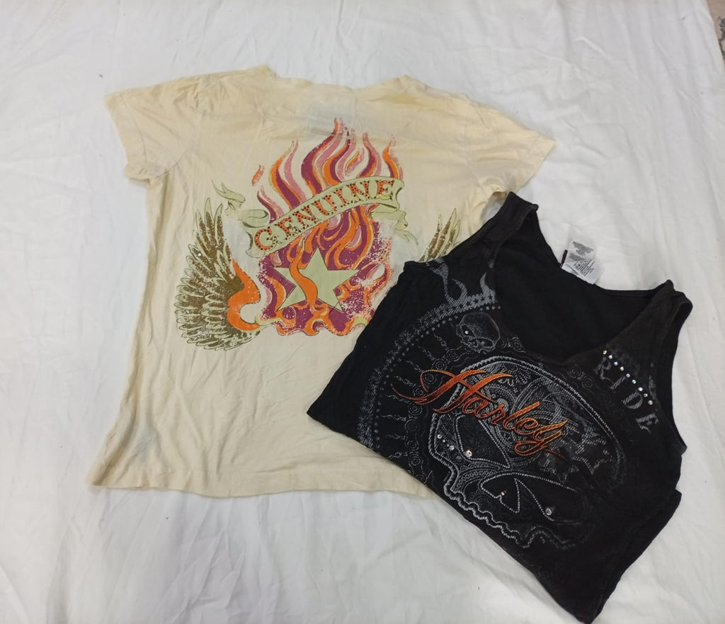 CR10285 Vintage Harley Baby Tees