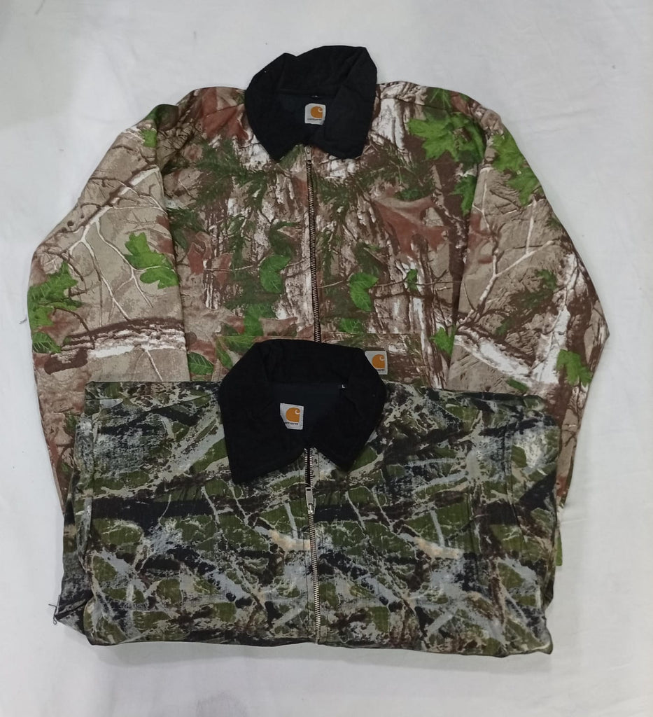 CR9318 Upcycled Carhartt Camo Jackets