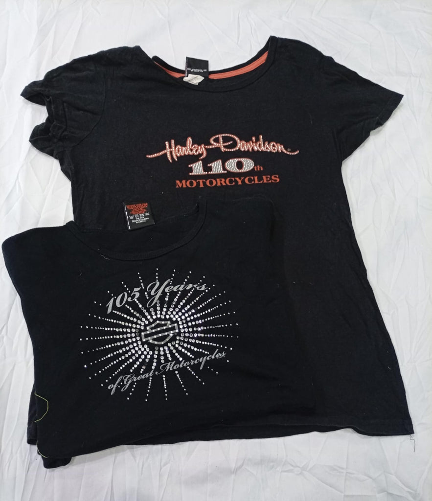 CR9571 Vintage Harley Baby Tees