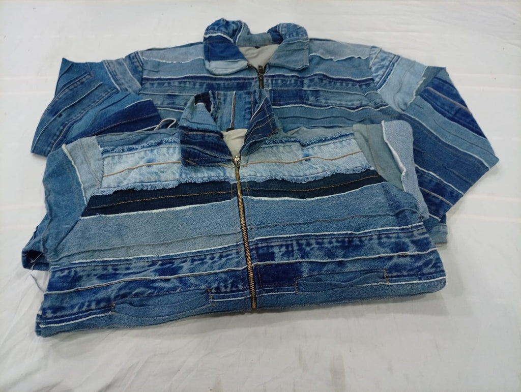 CR11171 Upcycled Levi’s Cropped Jackets