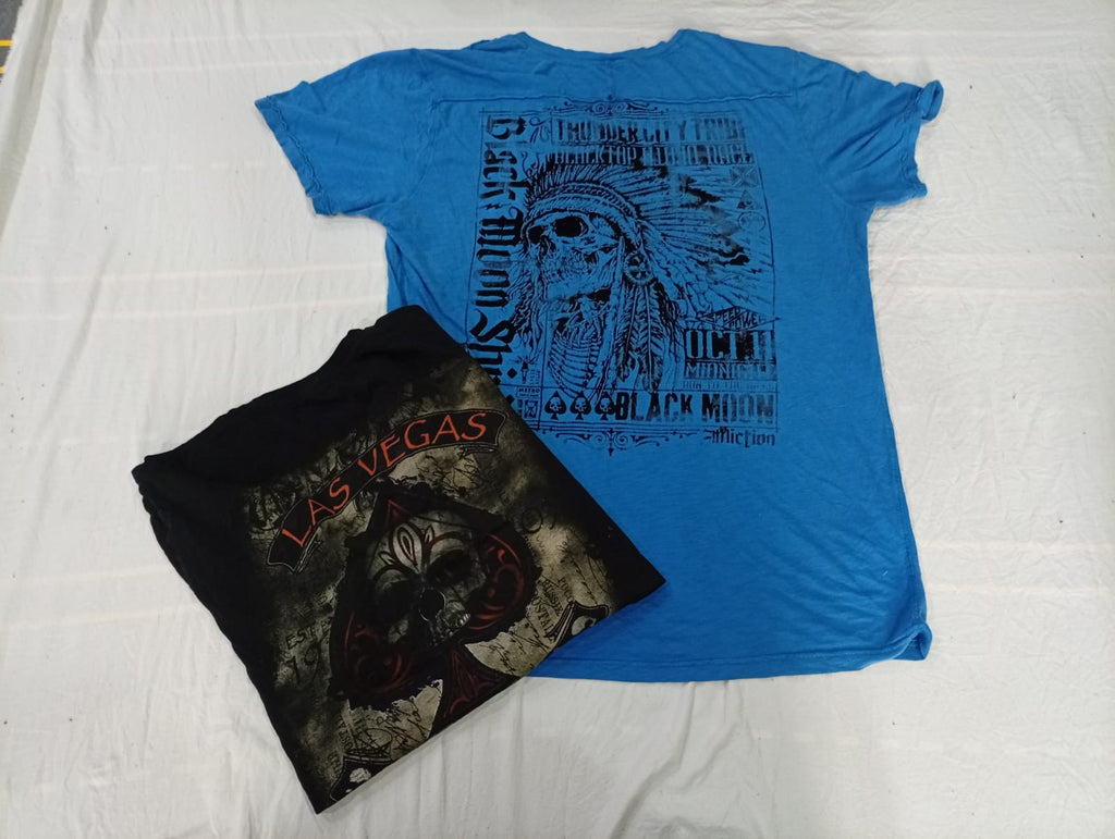 CR10876 Vintage Skull T-Shirts