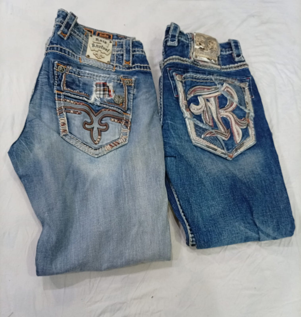 CR9253 Vintage Rock Revival Men’s Jeans