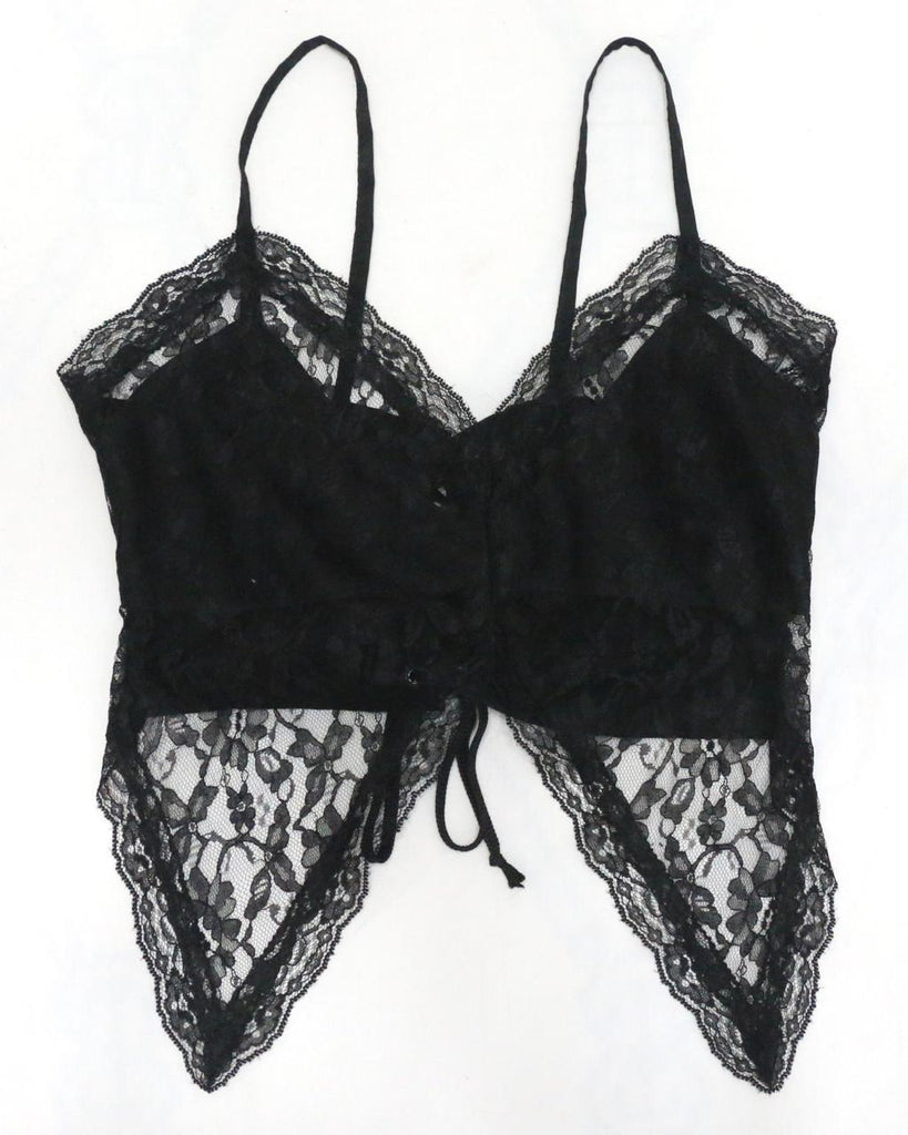 CR1851 Upcycled Lace Corset Cami