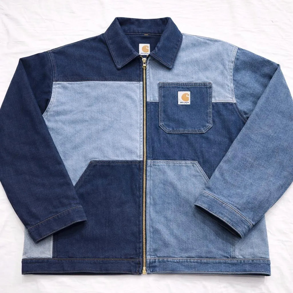 CR1064 Upcycled Men's Carhartt Patchwork Jacket