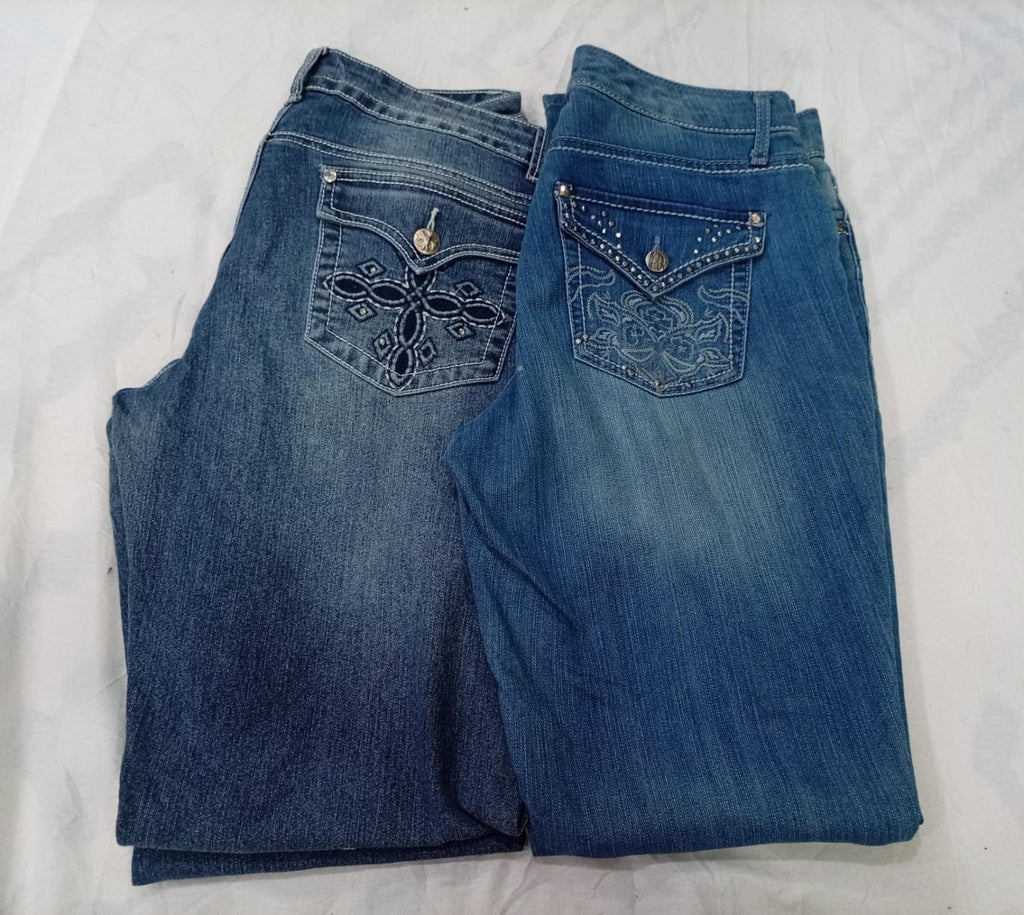 CR9846 Y2K Flare Jeans