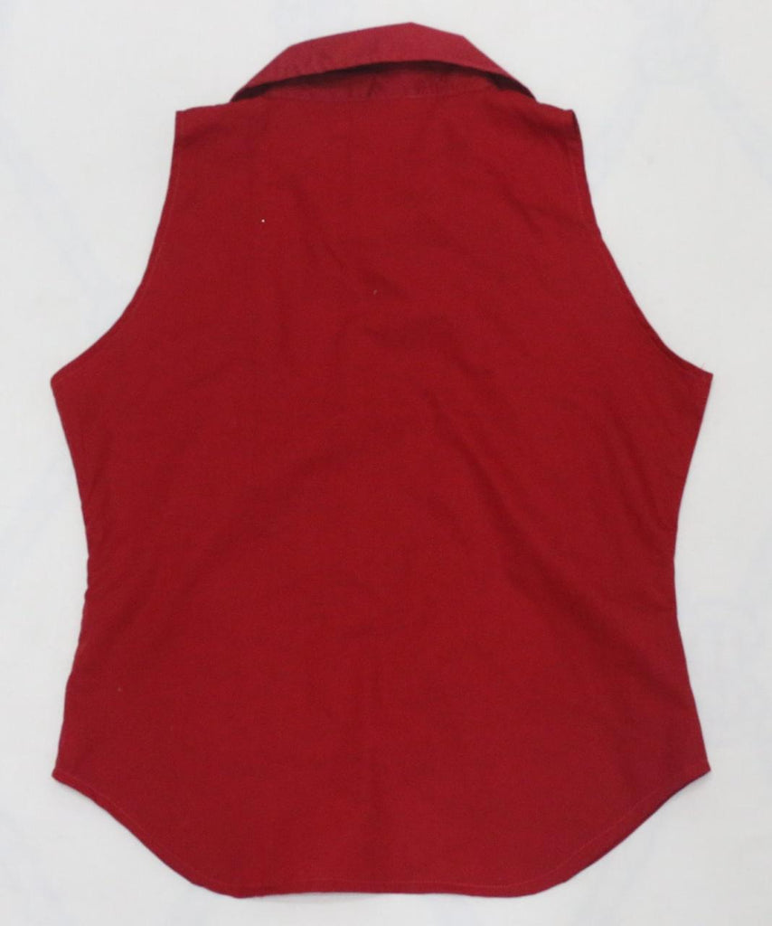 CR1860 UPCYCLED ZIP FRONT VEST TOP