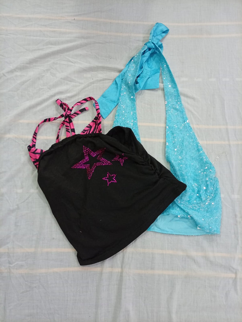 CR10725 Y2K Halter Tops