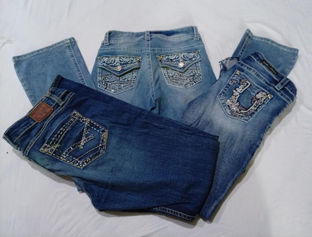 CR9924 Y2K Flare Jeans