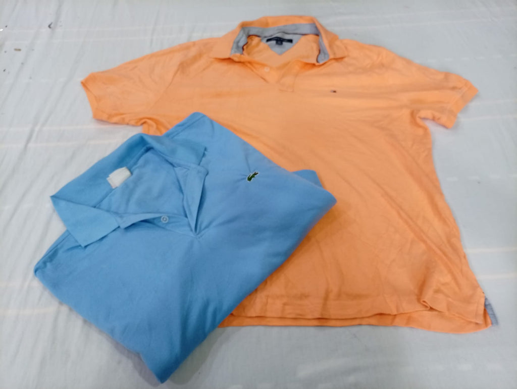 CR10526 Vintage Tommy Hilfiger and Lacoste T-Shirts