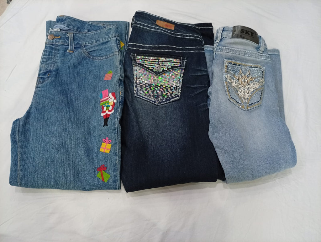 CR9934 Y2K Flare Jeans