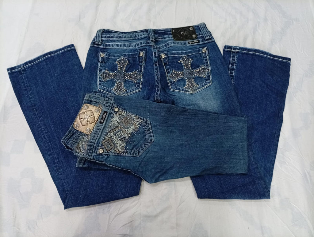 CR9770 Vintage Miss Me Flare & Straight Jeans