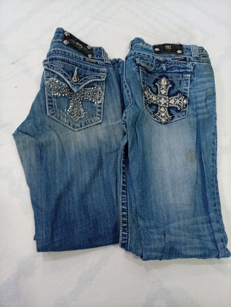 CR10185 Vintage Miss Me Flare & Straight Jeans