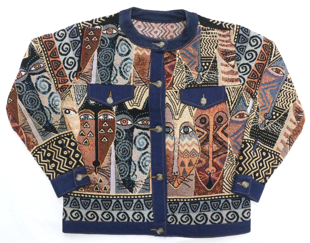 CR1875 Upcycled Tapestry Jacket