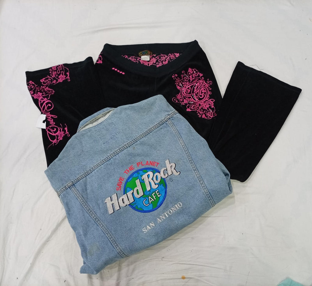 CR10101 Vintage Coogi Burberry FUBU Designer Mix Bundle