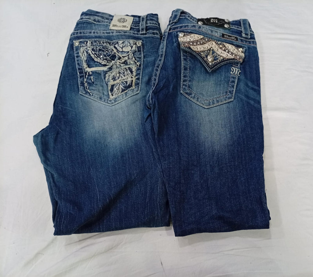 CR10065 Vintage Miss Me Flare & Straight Jeans
