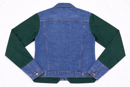 CR2121 Upcycled Dual Tone Utility Jacket