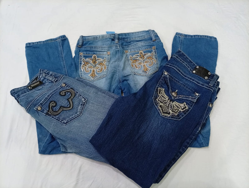 CR9932 Y2K Flare Jeans