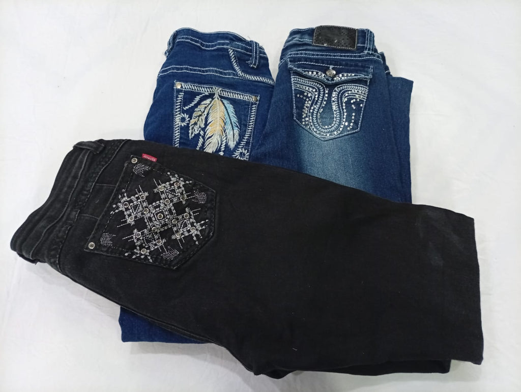 CR10025 Y2K Flare Jeans