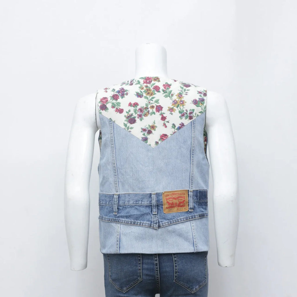 CR788 Upcycled Lee Denim Vest