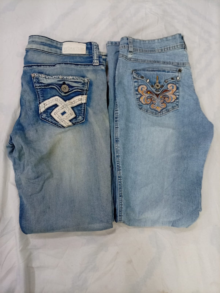 CR9868 Y2K Flare Jeans
