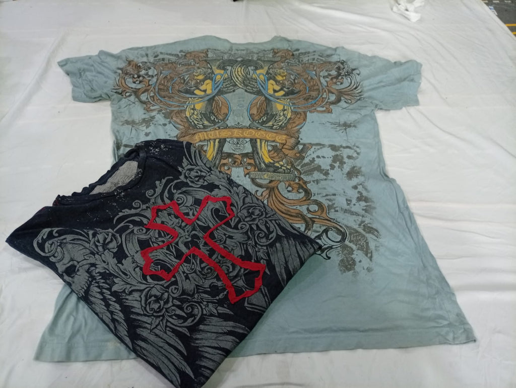 CR11083 Vintage Skull T-Shirts