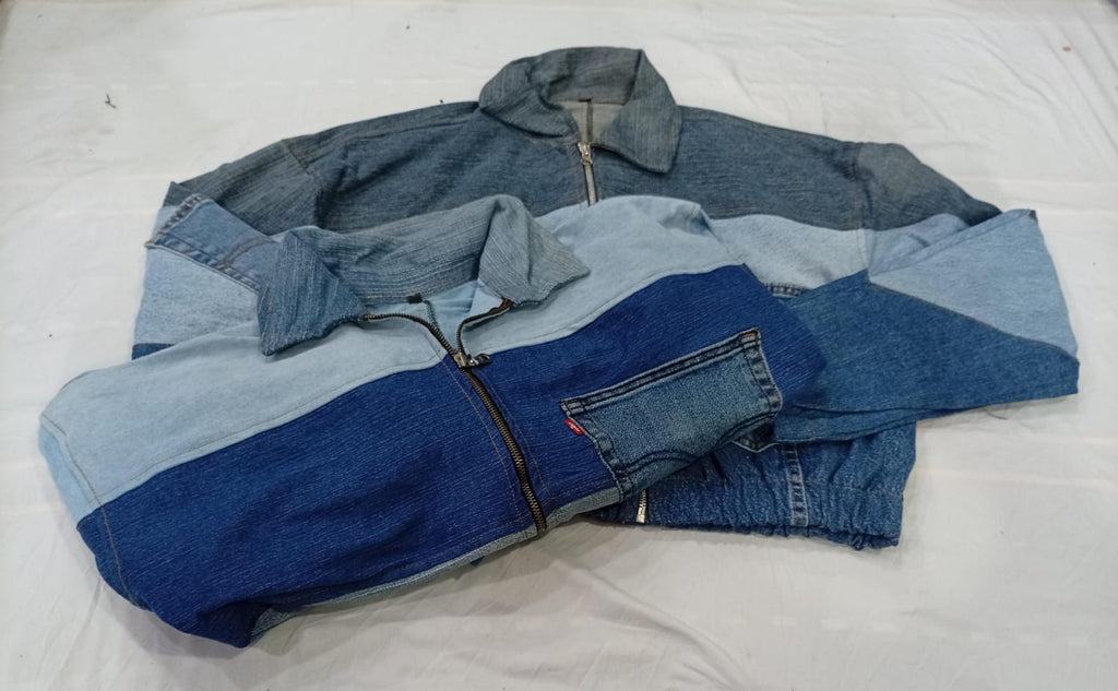 CR11140 Upcycled Levi’s Cropped Jackets