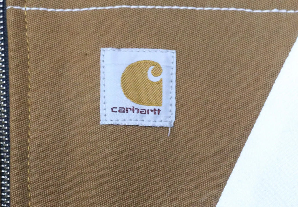 CR1487 Upcycled color-block jacket