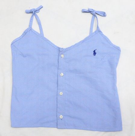 CR2113 Upcycled Button Cami Top