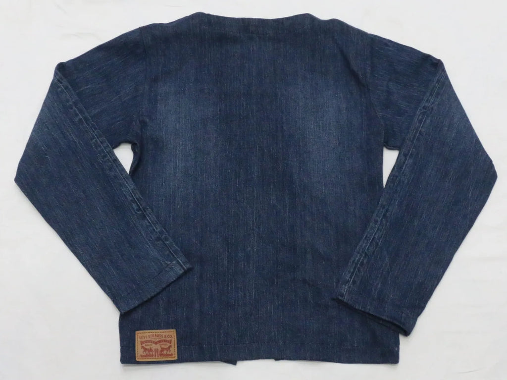 CR25 Upcycled Denim Fitted Jacket
