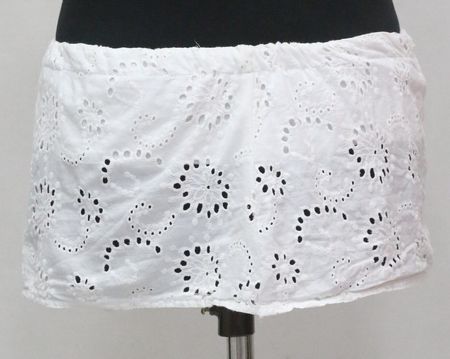 CR2117  Upcycled mini skirt