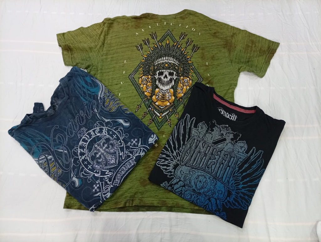 CR10454 Vintage Skull T-Shirts