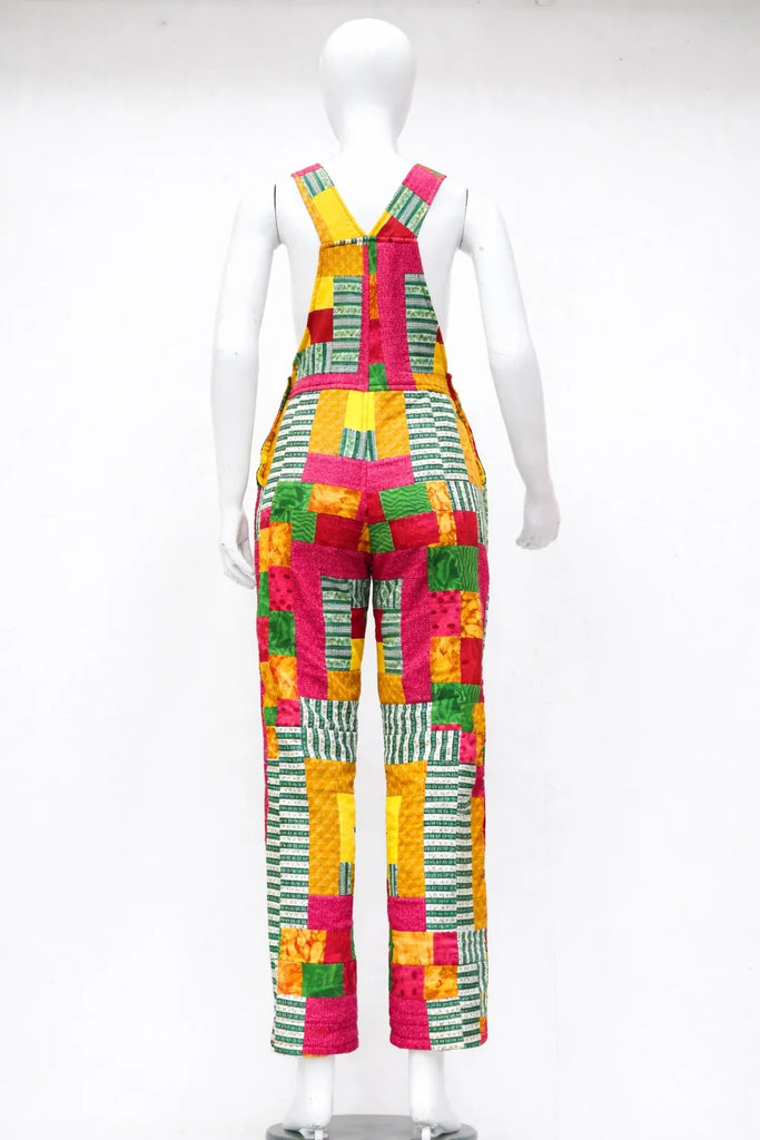 CR1521 Upcycled Patchwork Dungaree
