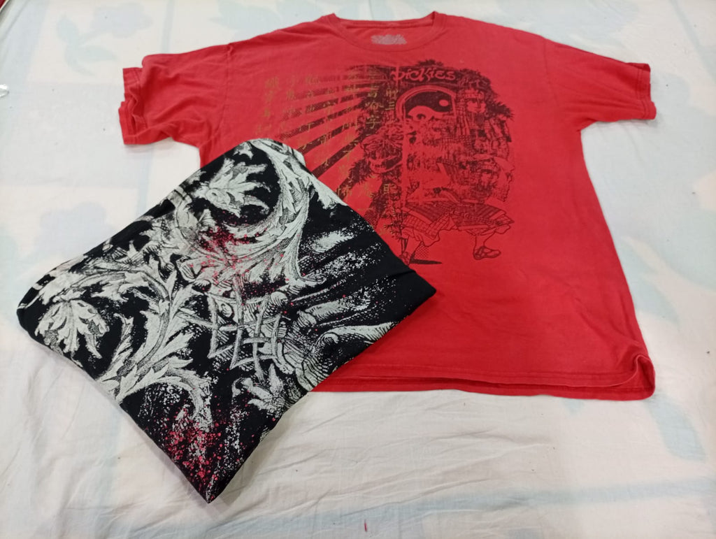 CR11232 Vintage Skull T-Shirts