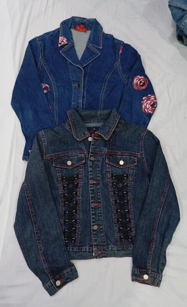 CR9360 Y2K Denim Jackets