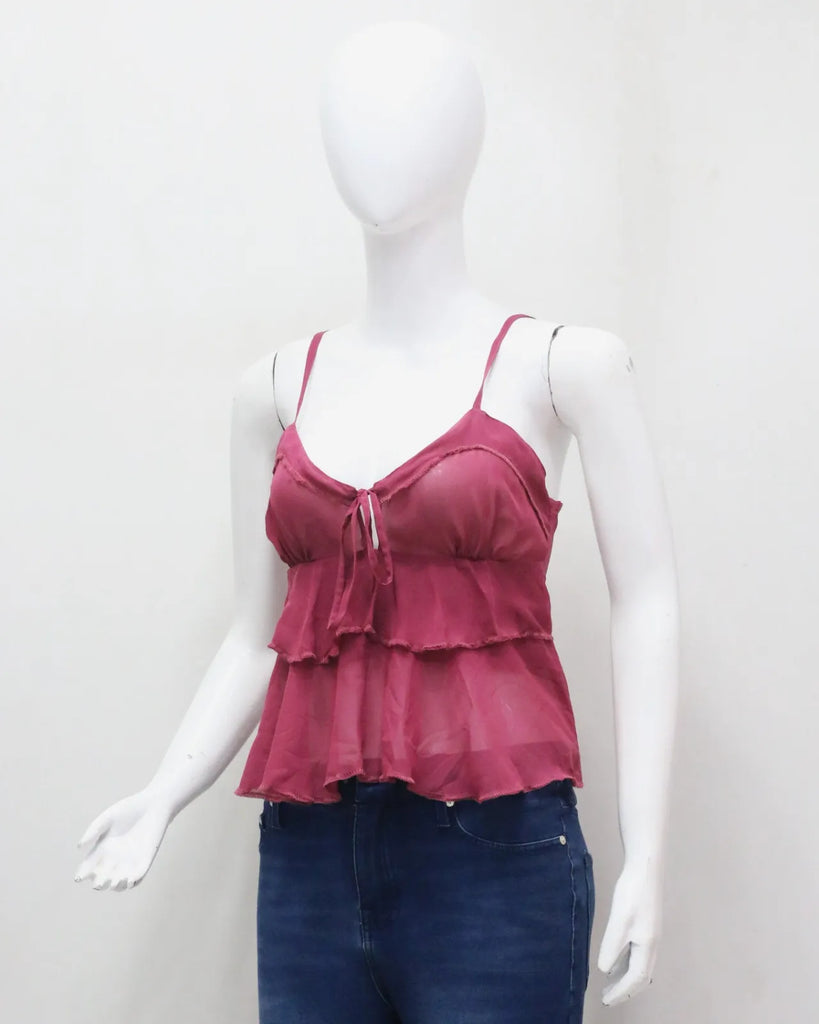 CR1578 Upcycled Cami Top