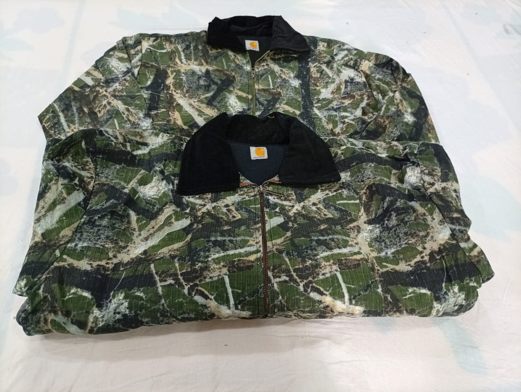 CR11246 Upcycled Carhartt Camo Jackets