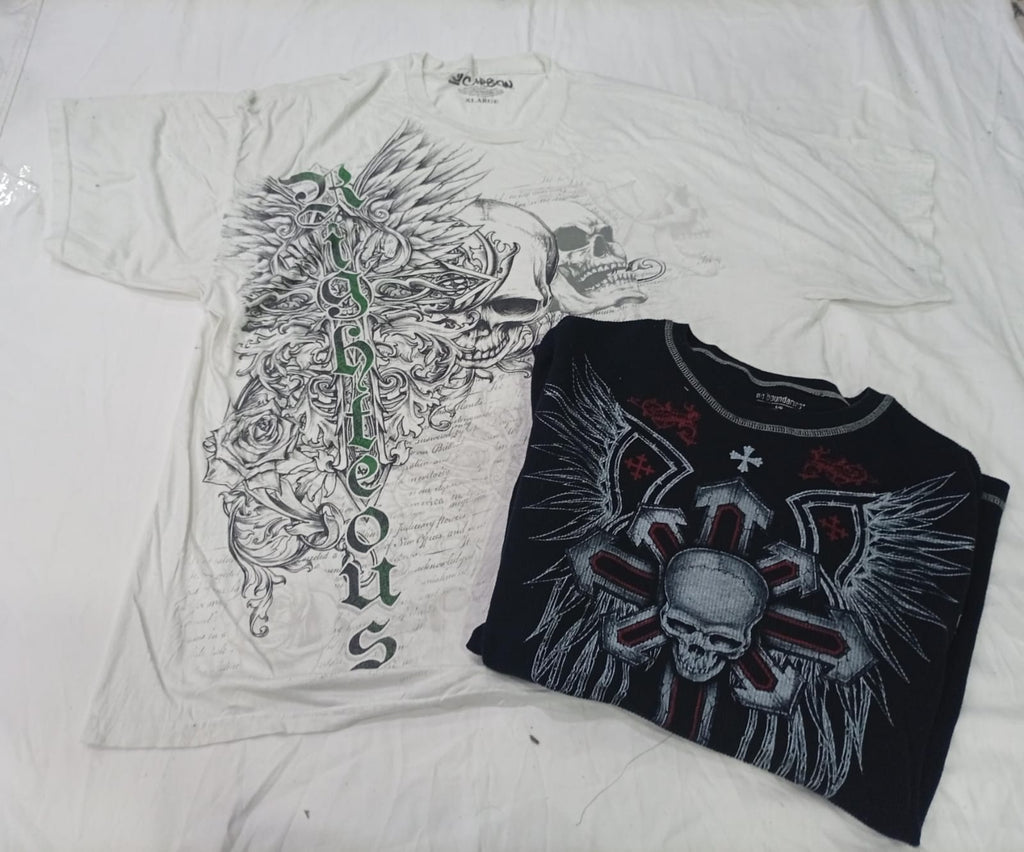 CR10295 Vintage Skull T-Shirts