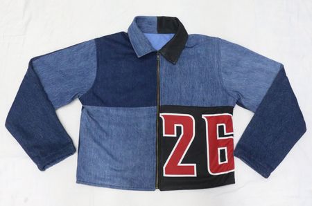 CR2106 Upcycled Denim Jacket