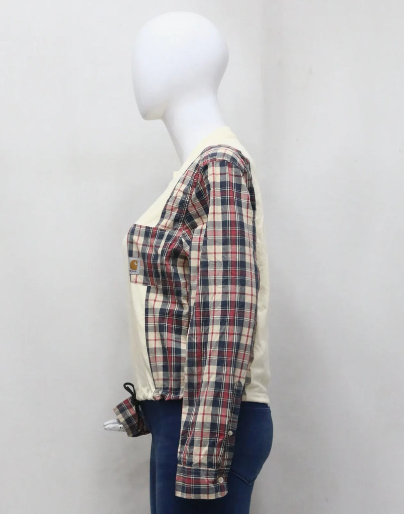 CR1476 Upcycled Long Sleeve Top