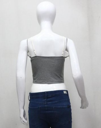 CR2110 Upcycled Graphic Crop Cami