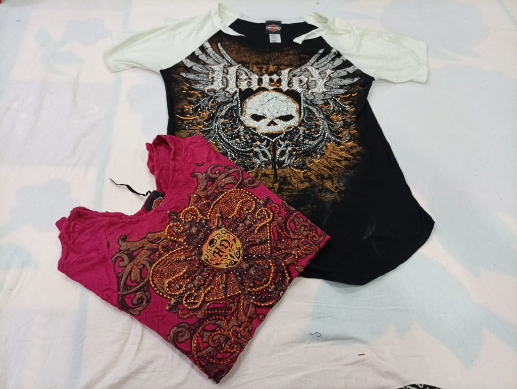 CR11226 Vintage Harley Baby Tees