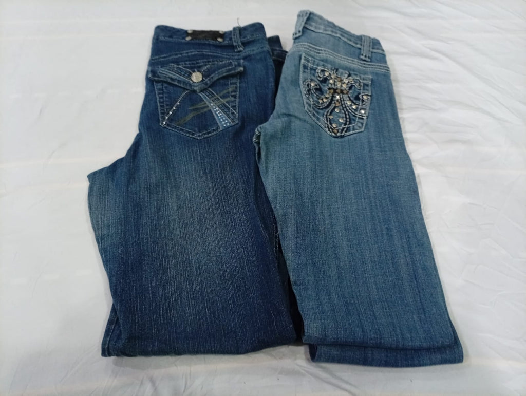CR11069 Y2K Flare Jeans