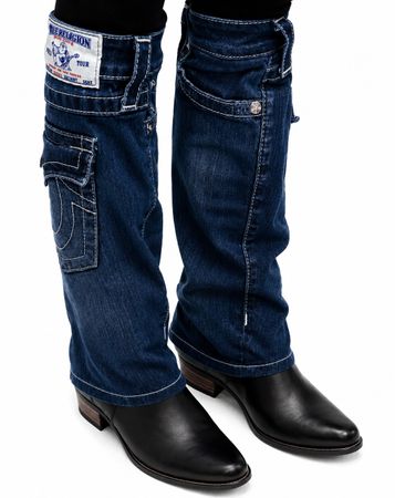 CR2078 Upcycled Denim Boot Covers