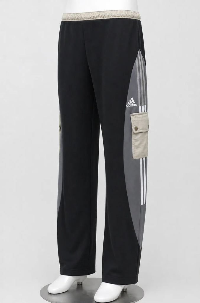 CR1553 Upcycled Cargo Track Pants