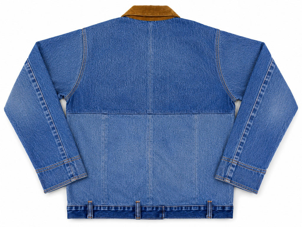 CR1922 UPCYCLED DENIM WORKWEAR JACKET