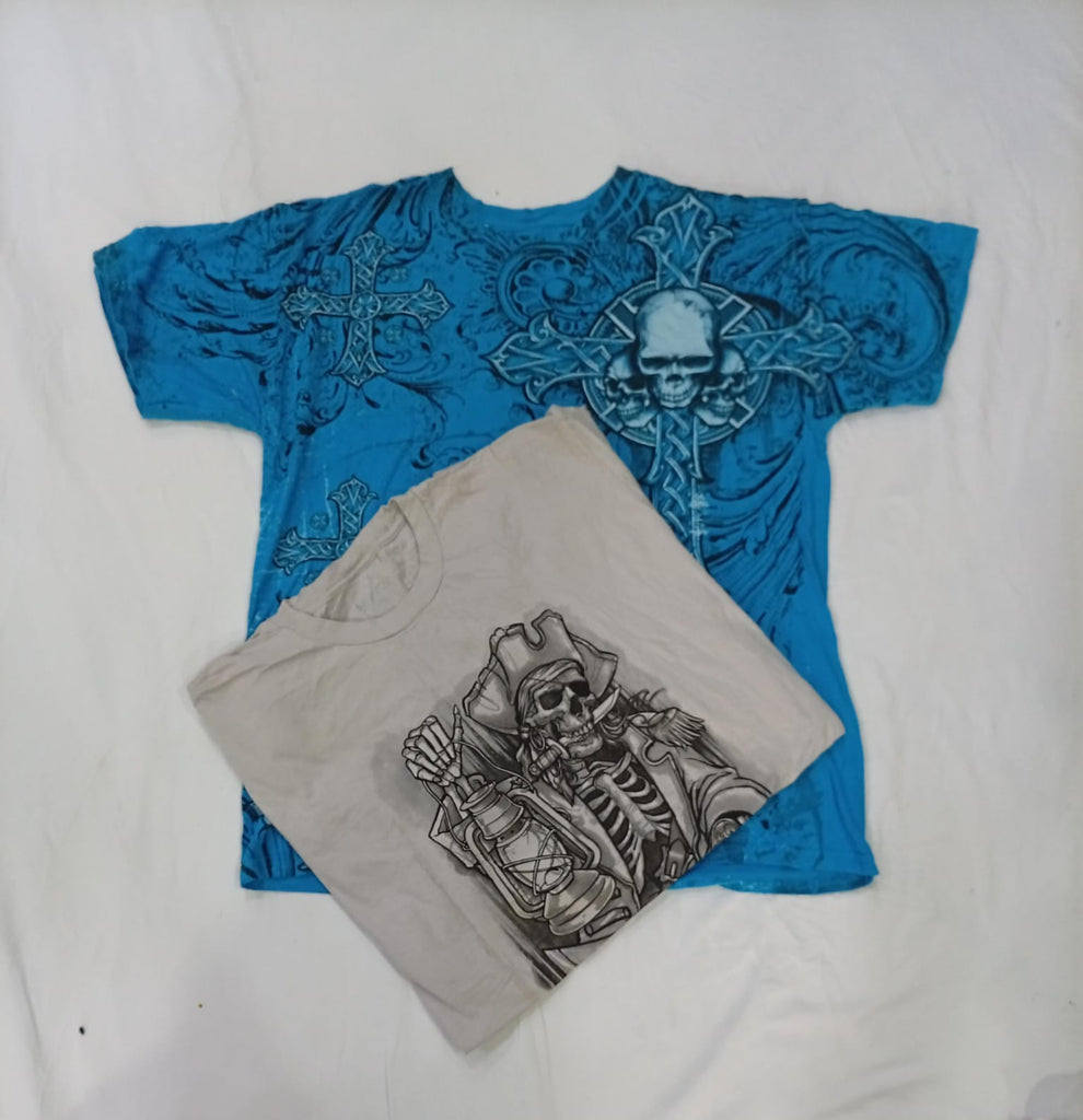 CR9290 Vintage Skull T-Shirts